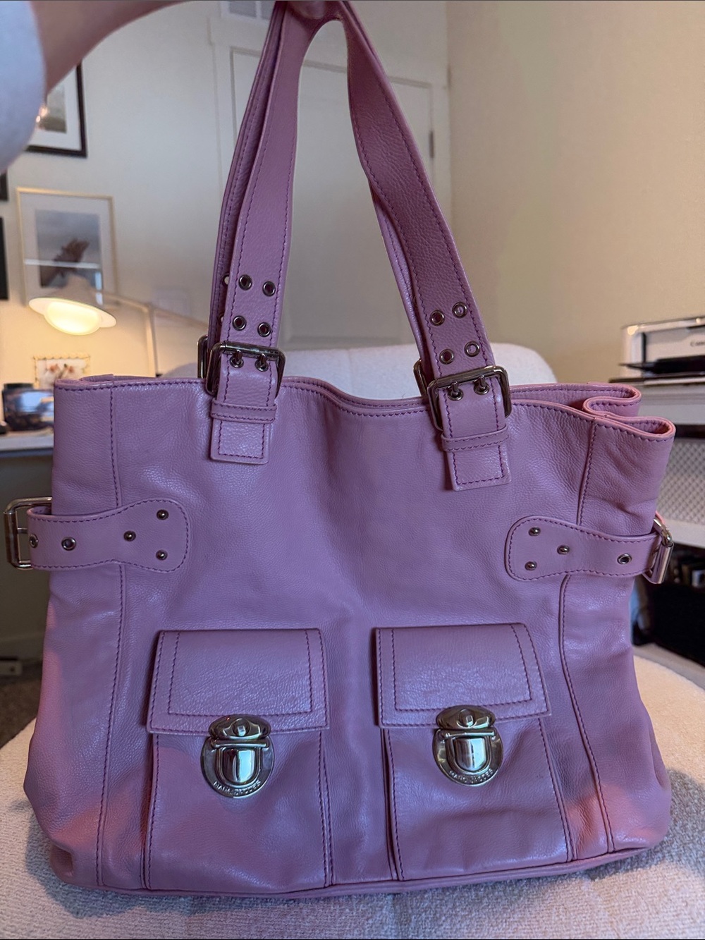 Vintage Marc Jacobs Stella Bag in soft petal pink